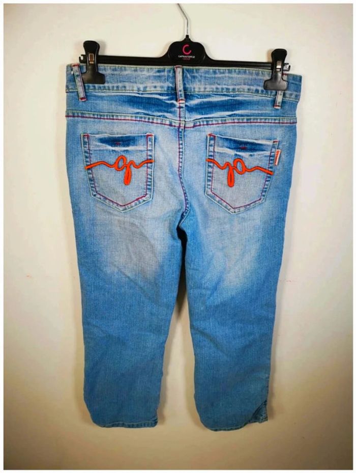 C35 pantacourt jeans Cherry Baby 42 - photo numéro 2