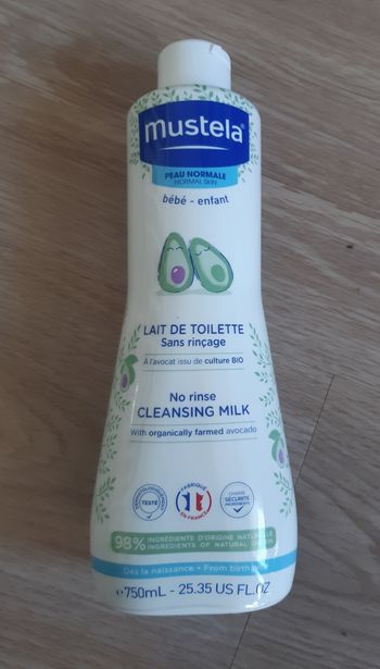 Lait de toilette Mustela