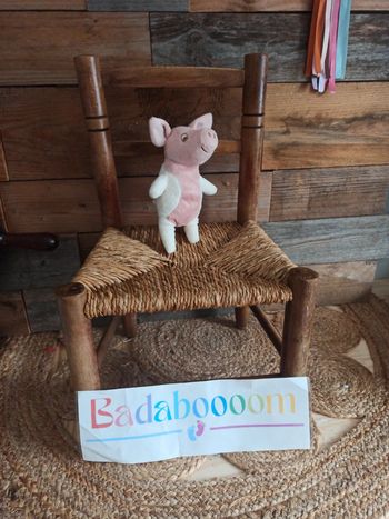 Peluche cochon Ikea rose tbe