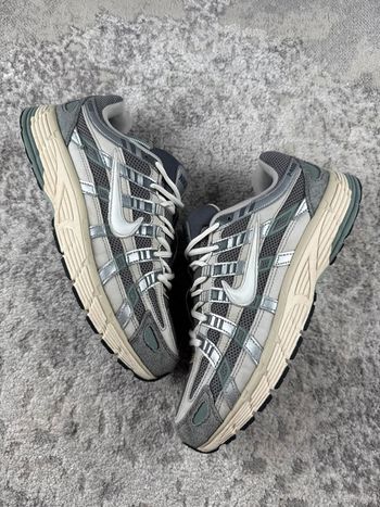 Nike P-6000 Running - Flat Pewter - Grey & Beige & Green