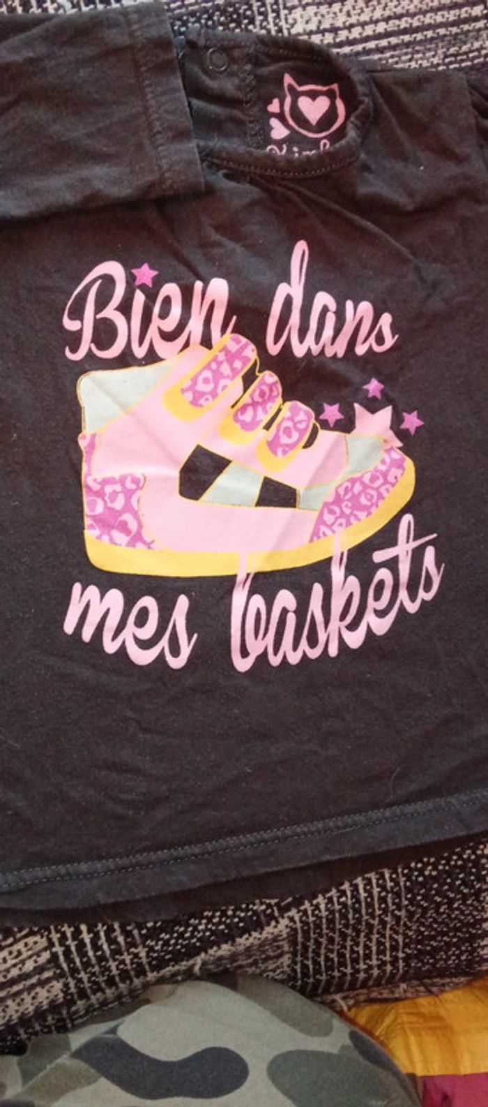 T-shirt marron foncé - 18 Mois - Kimbaloo - photo numéro 2