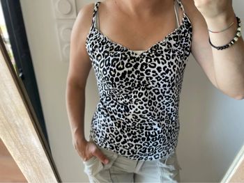 Débardeur léopard