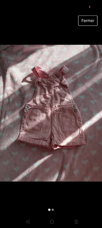 Salopette jeans 4ans