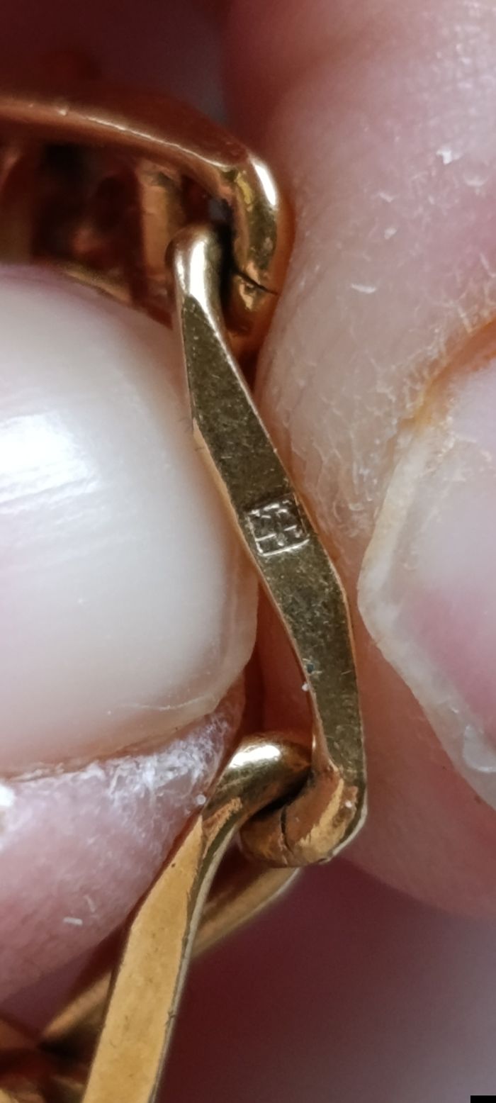 Collier Mura plaqué or - photo numéro 3