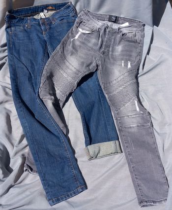 Lot 2 jeans Project X Paris Mango Jjeans - taille s