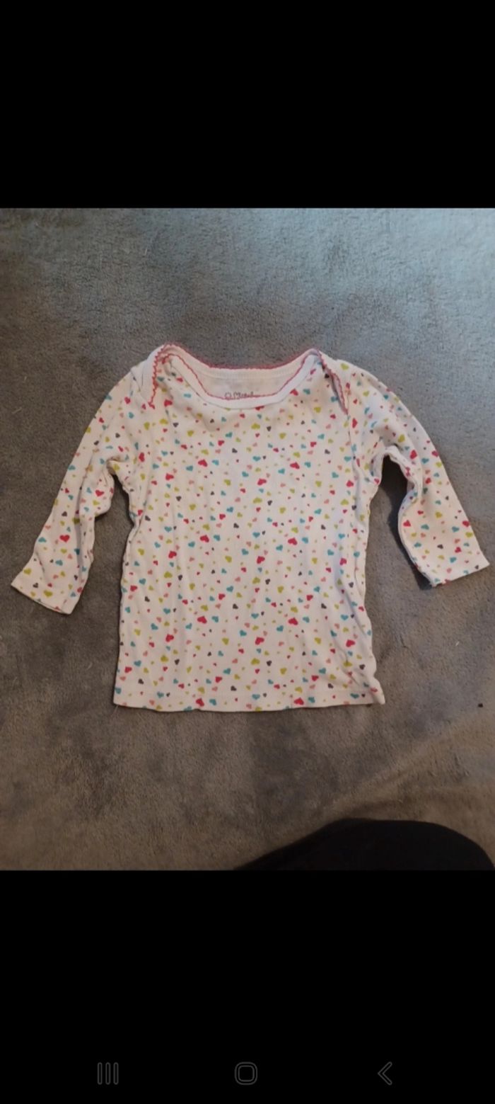 Tee-shirt manches longues 18 mois