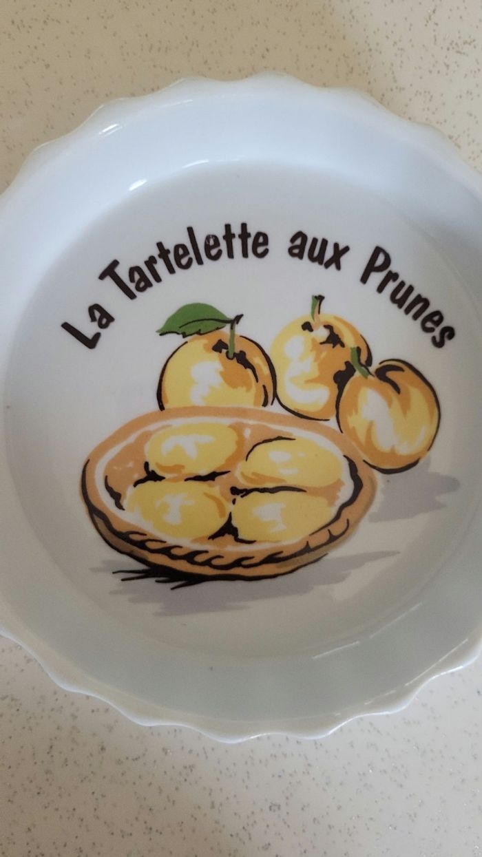 Lot de 6 mini moules à tartes en porcelaine NEUF - photo numéro 4