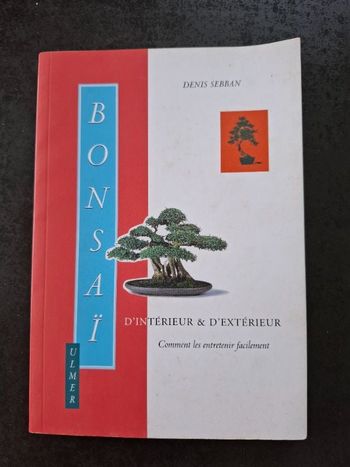 Livre Bonsaï de Denis Sebban en bon état