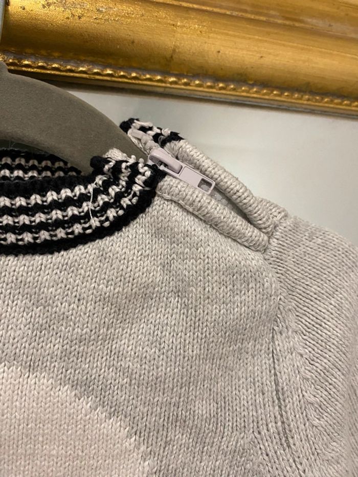 Pull gris - photo numéro 4