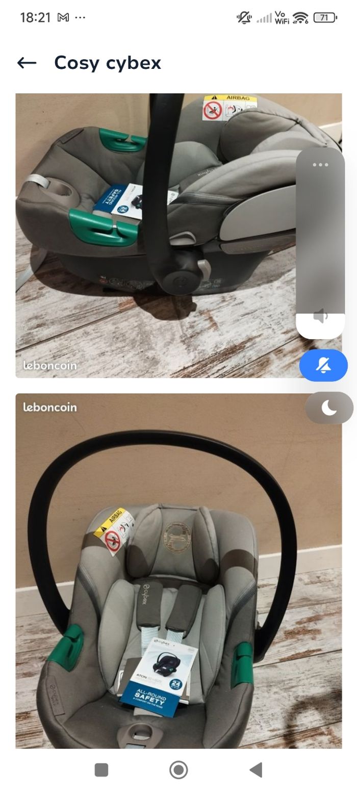 Cosy cybex - photo numéro 4