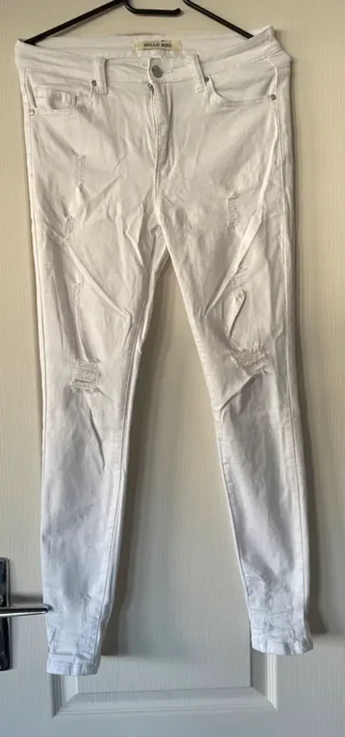 pantalon blanc