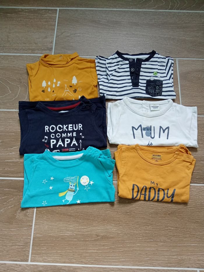 Lot de tee-shirts