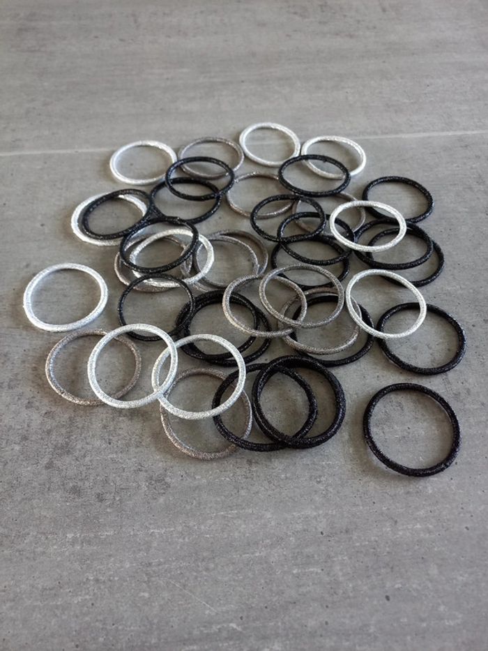 lot de 41 élastiques pour cheveux