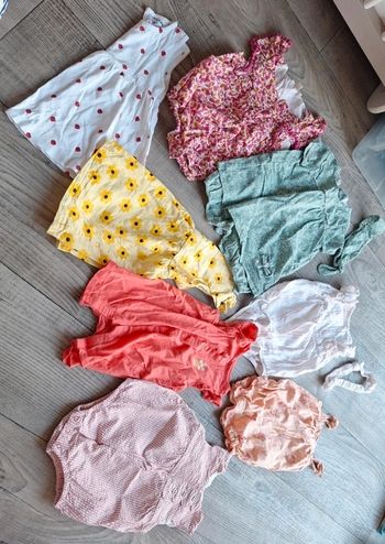 Lot été fille 9 mois