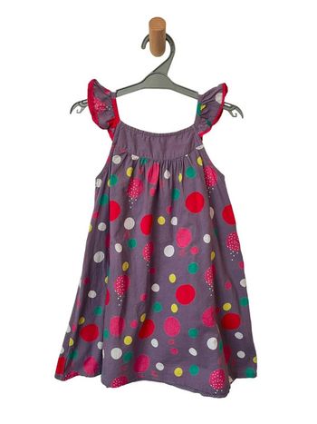 Robe d’été violette (pois multicolores) - Lisa Rose 6 ans (114cm)