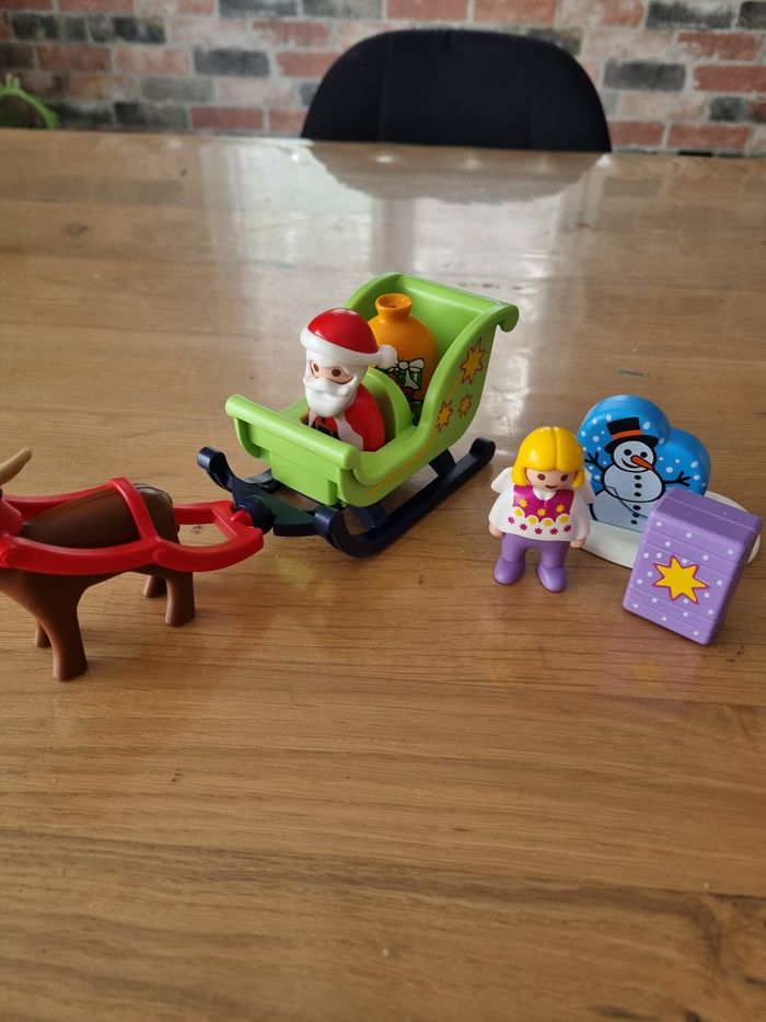 Père Noël et son traîneau playmobil 1.2.3 - photo numéro 3