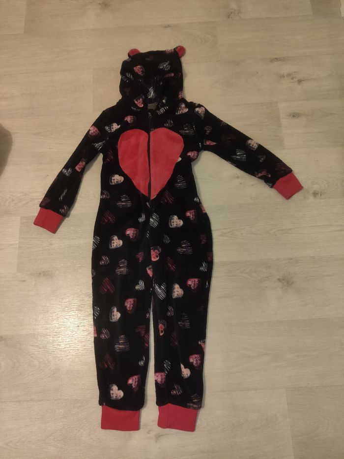 Combinaison pyjama fille 7/8 ans