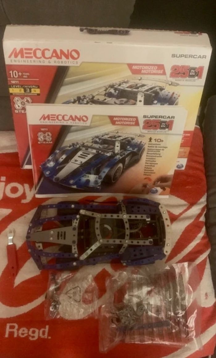 Coffret meccano 25 modèles en 1