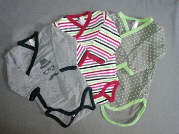 Lot de 3 bodies orchestra 3mois