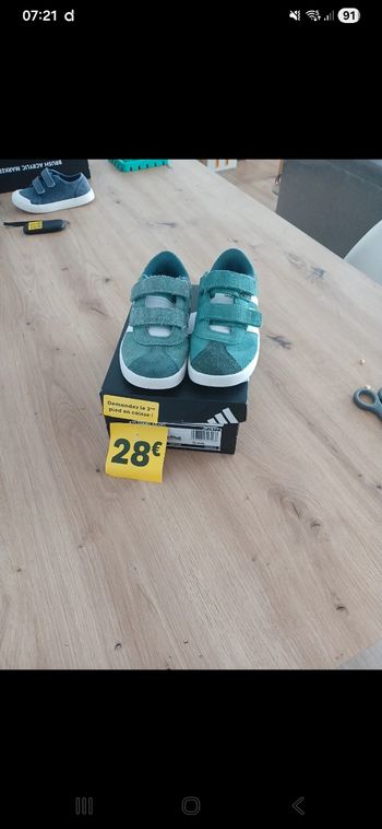 Basket taille 26 