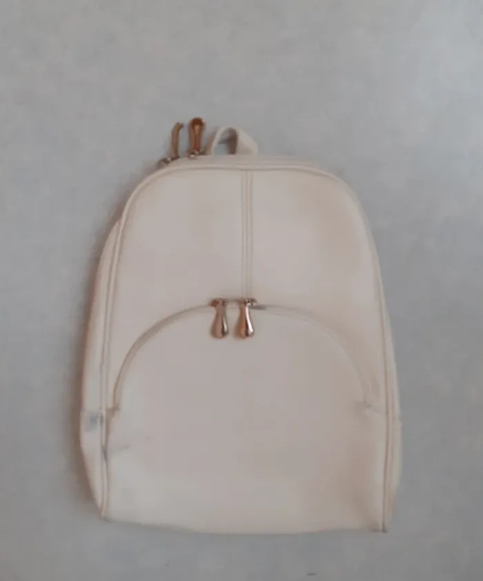 Sac à dos beige - photo numéro 2