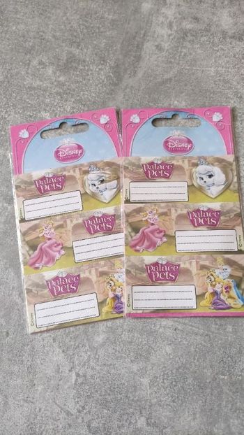 Étiquettes Disney Princess