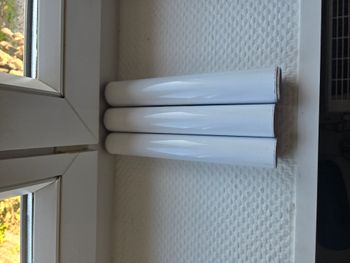 Vinyle adhesif permanent blanc brillant pour machine de découpe (3 x 1m )