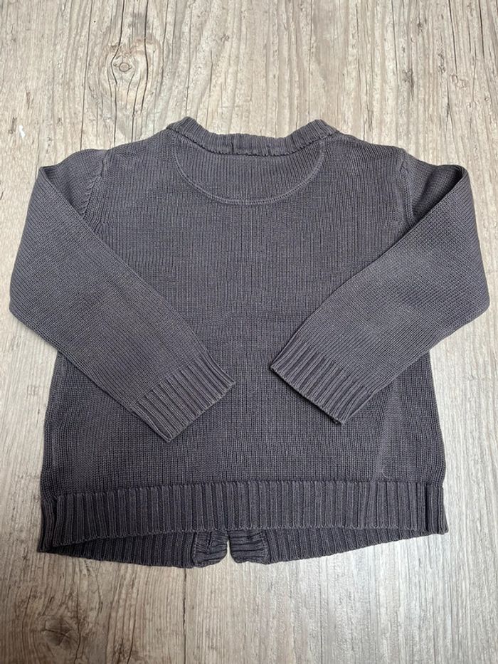 Gilet en maille Dpam taille 3 ans - photo numéro 2