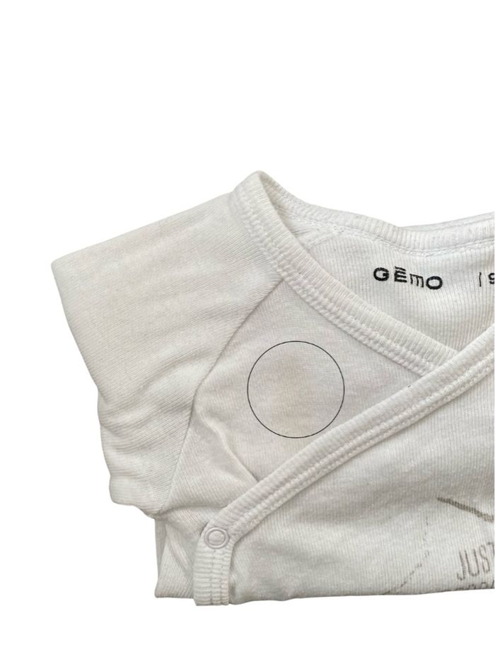 Lot de 4 bodies - Gémo | 9 mois - photo numéro 4