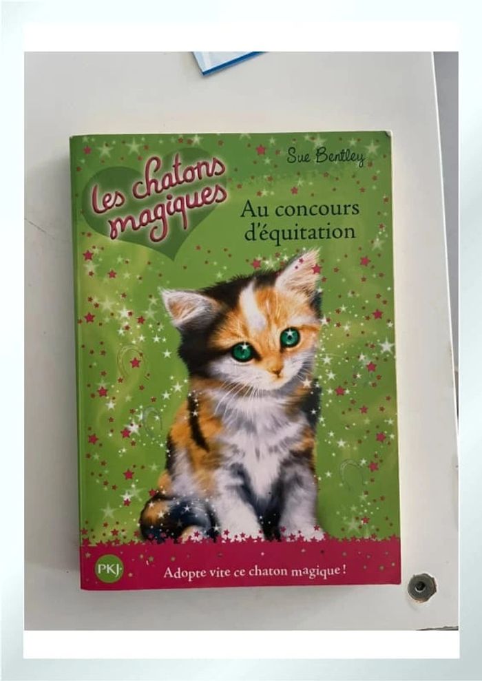 Livre les Chatons magiques au concours d’équitation