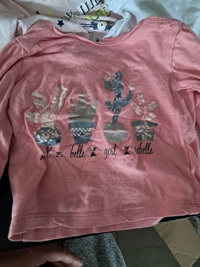 Lot de 3 Tee-shirts ml mc - photo numéro 2