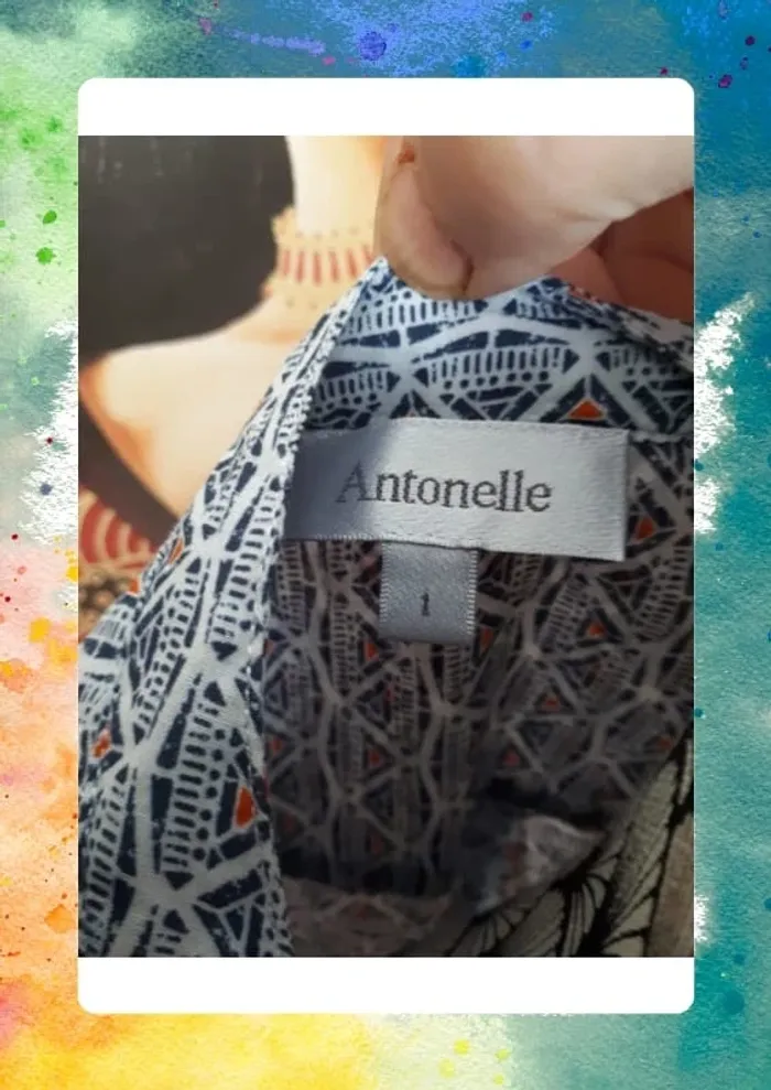 Blouse manches retroussables taille 1 - photo numéro 4