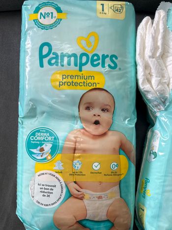 Couches taille 1 Pampers