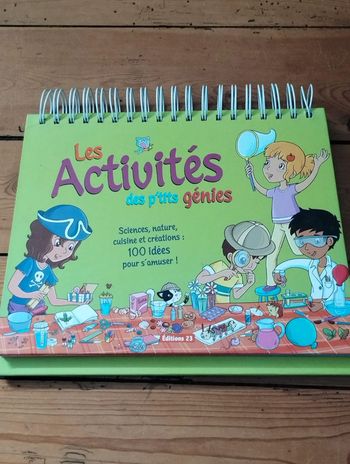 Les activités des p'tits génies Sciences Nature Cuisine Créations