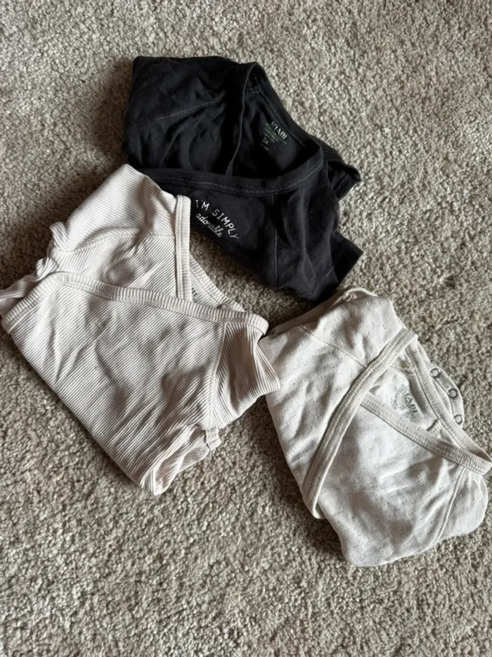 Lot de 3 bodies 3M