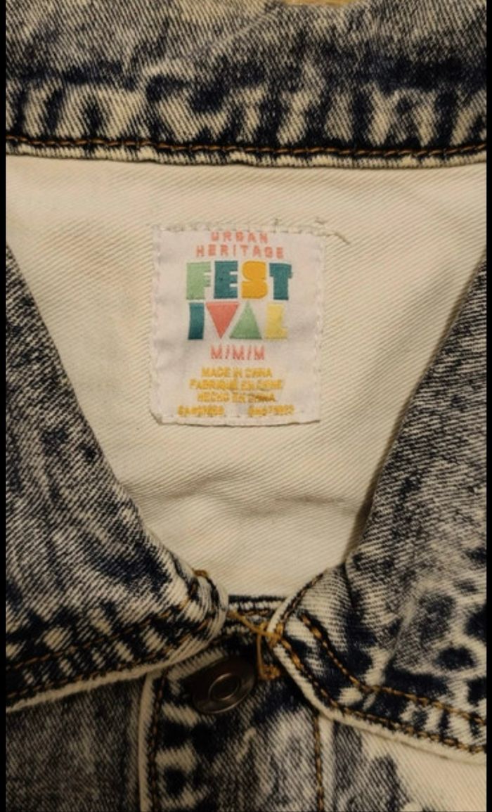 Veste en jean délavé Fest Ivae - photo numéro 4