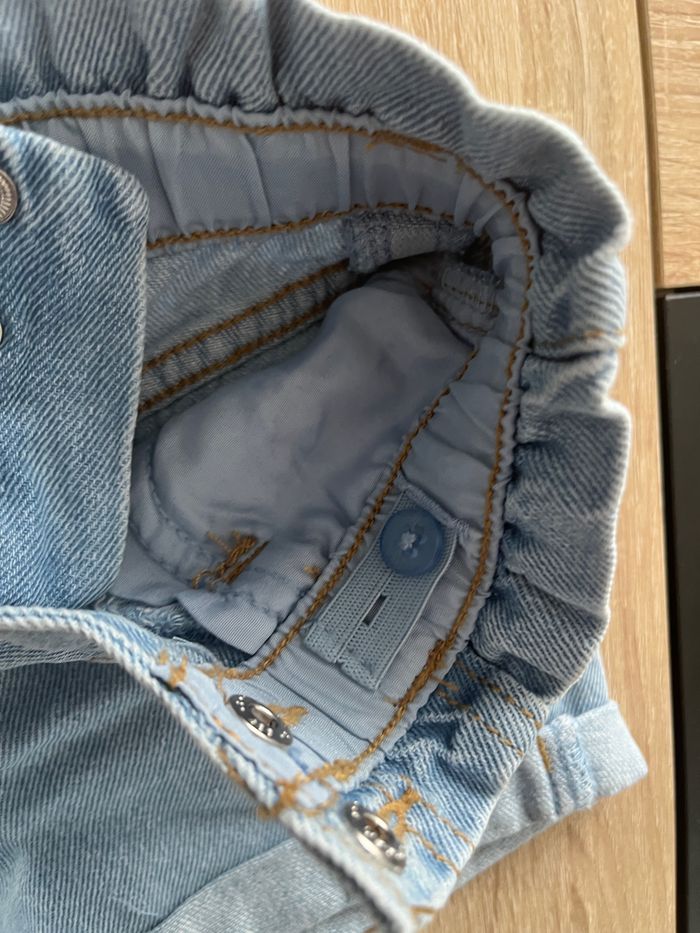 Short en jean clair fille 3 ans kiabi - photo numéro 3