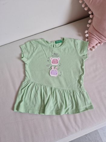 T-shirt benetton 🎀 12-18cm