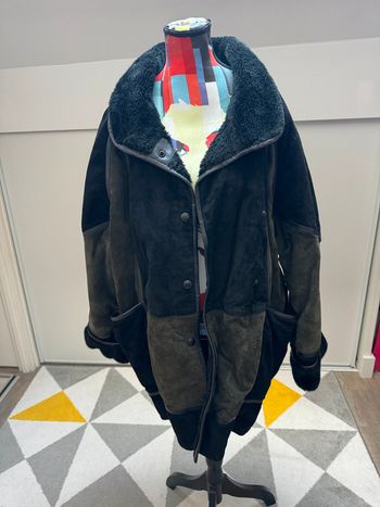 Manteau en cuir vintage Taille 44