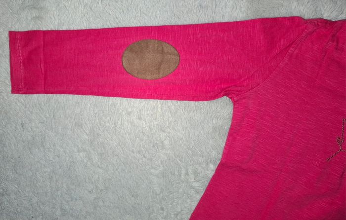 T shirt rose tape à l œil 10 ans plume - photo numéro 9