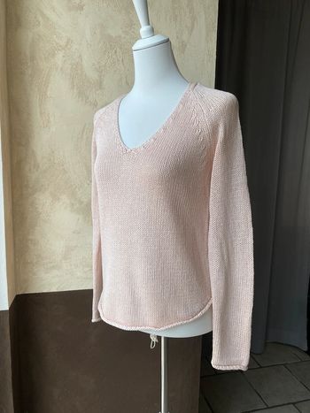 Pull mailles rose pastel H&M XS