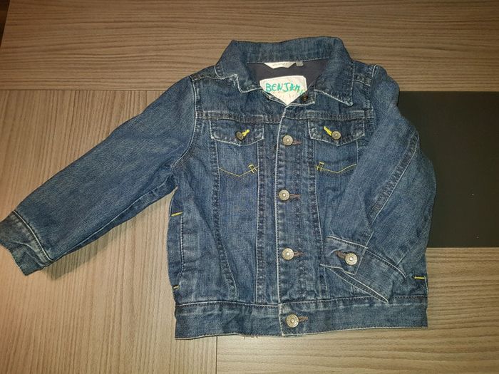 Veste en jean garçon 4 ans