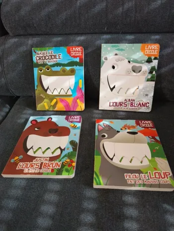 Livres enfants à croque