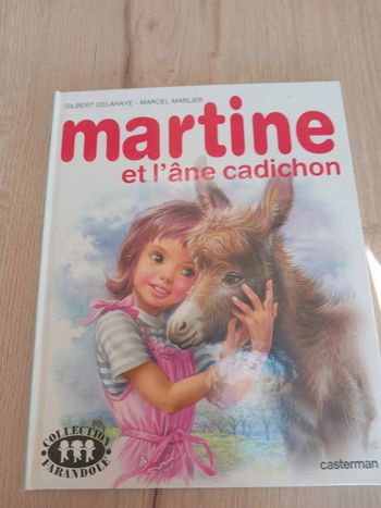 Livre Enfants Martine et l'Ane Cadichon