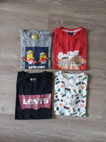 Lot tee shirts garçon 10 ans