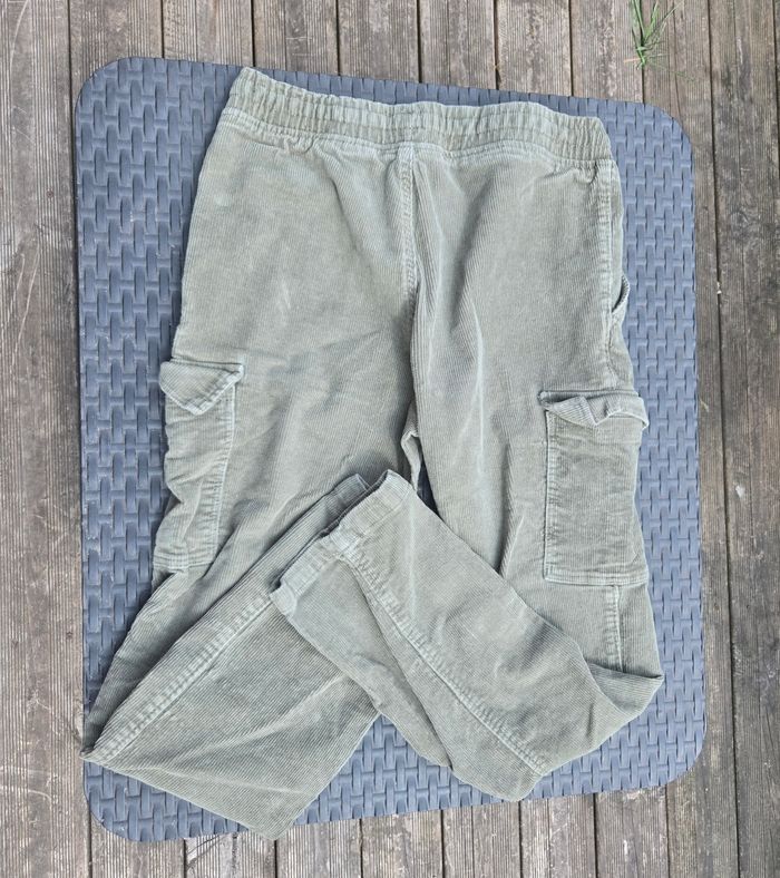pantalon velour cotelé in extenso taille 14 ans - photo numéro 3