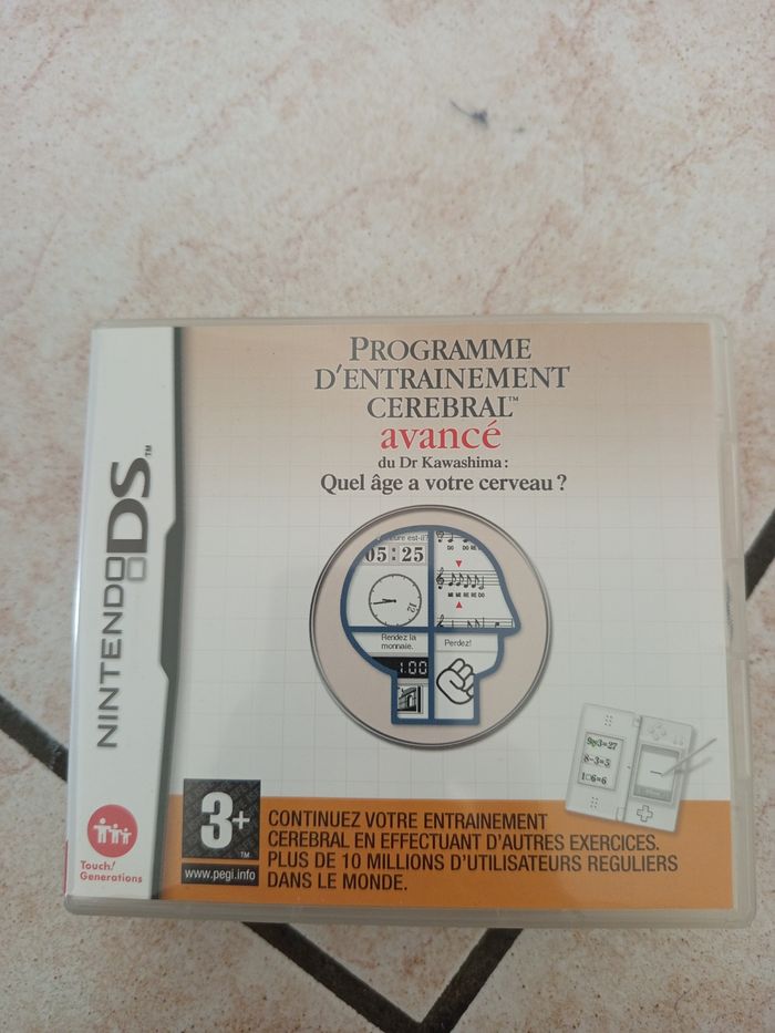 Jeu programme d'entrainement cérébral avancé pour DS - photo numéro 1