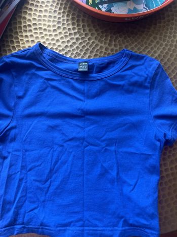T-shirt bleu shein