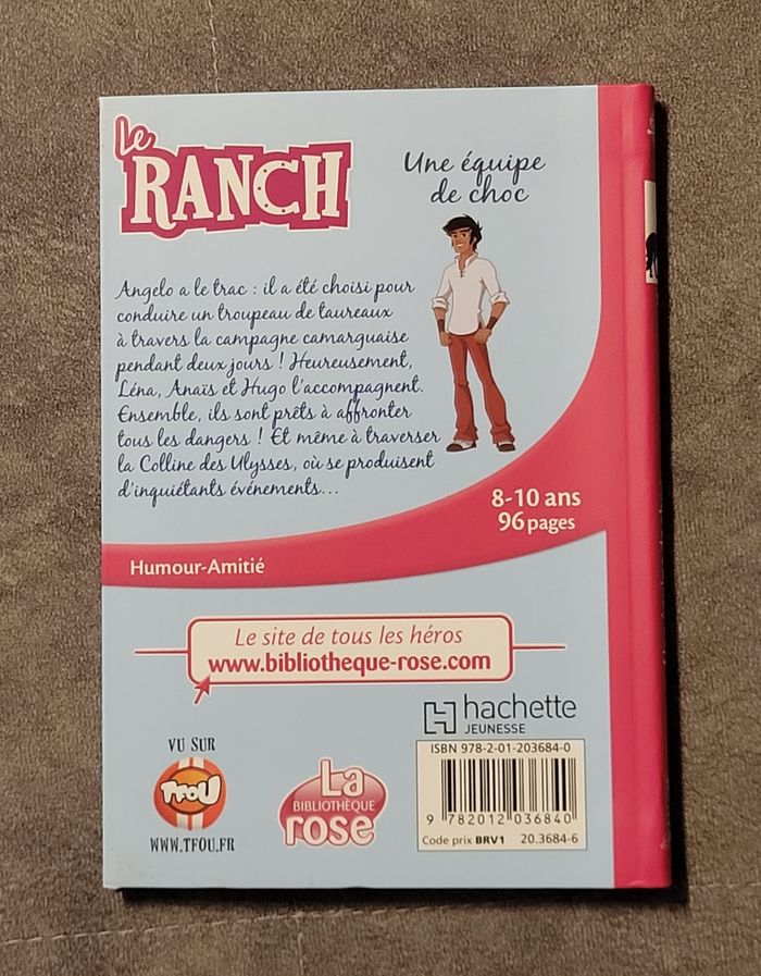 Le Ranch - Tome 5 - Une Équipe De Choc Télé Images Kids, Christelle Chatel - photo numéro 2