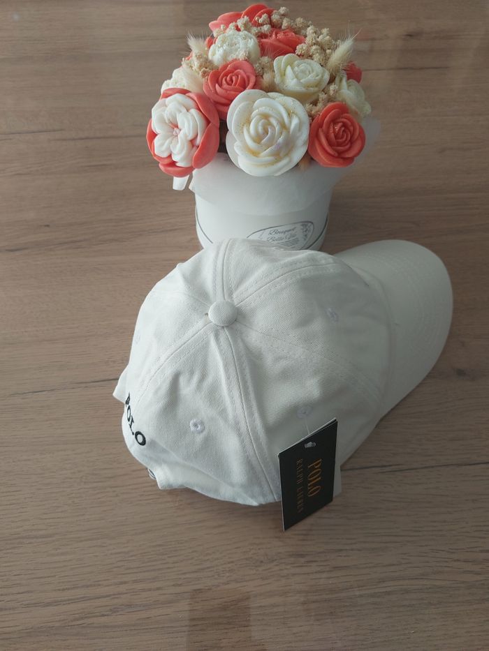 Casquette Polo Ralph Lauren blanche neuve - photo numéro 2